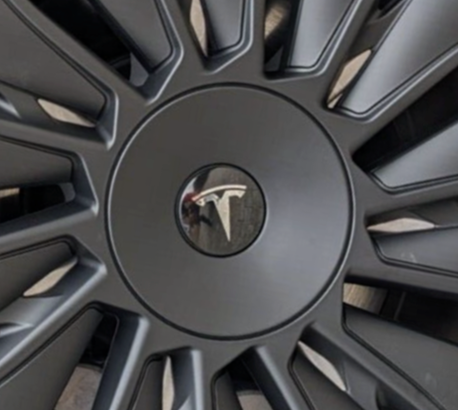 BLADE 19" Wheel Covers for Tesla Model Y (Matt Black)