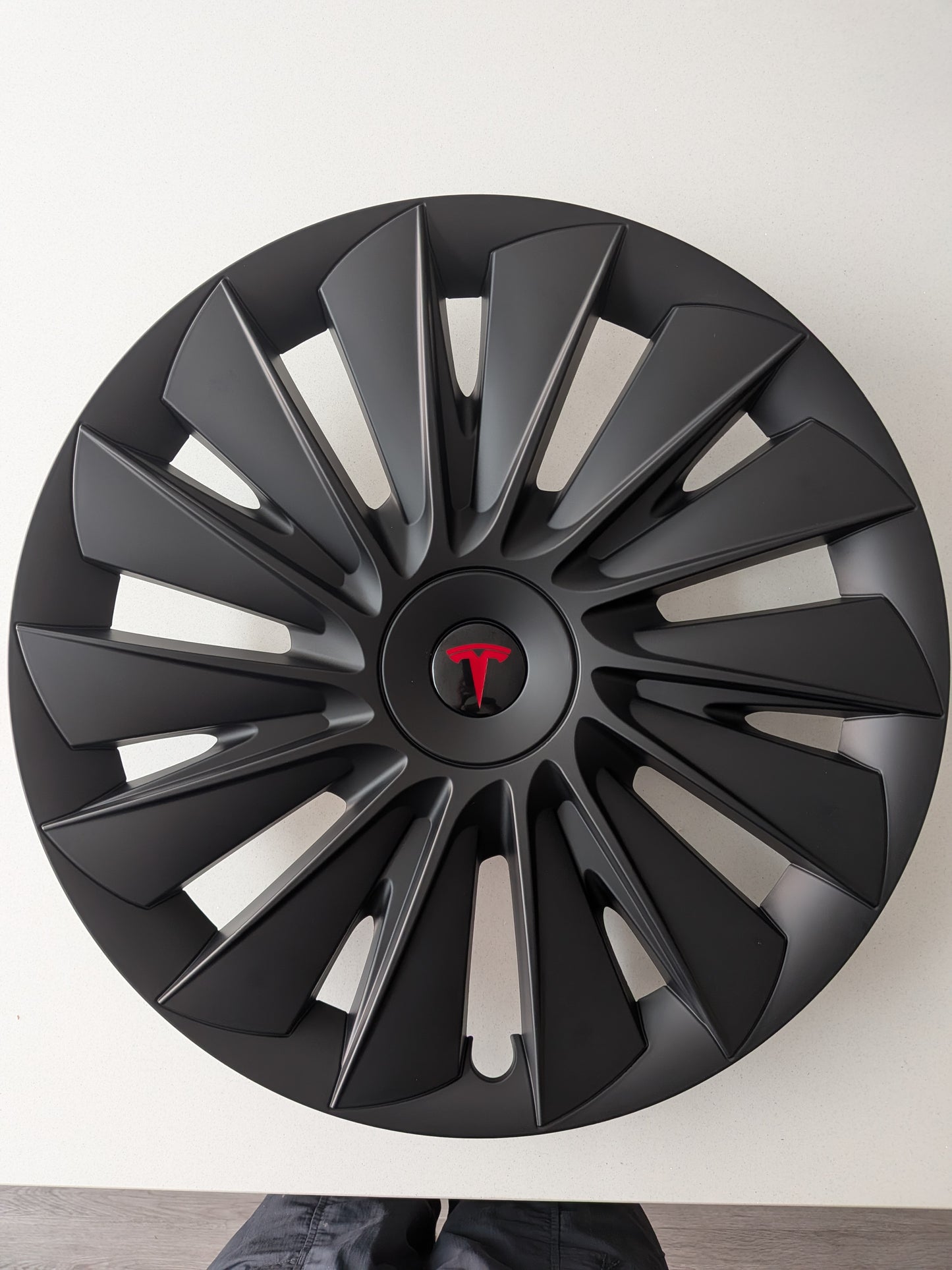 MONSOON 19" Wheel Covers for Tesla Model Y (Matt Black)