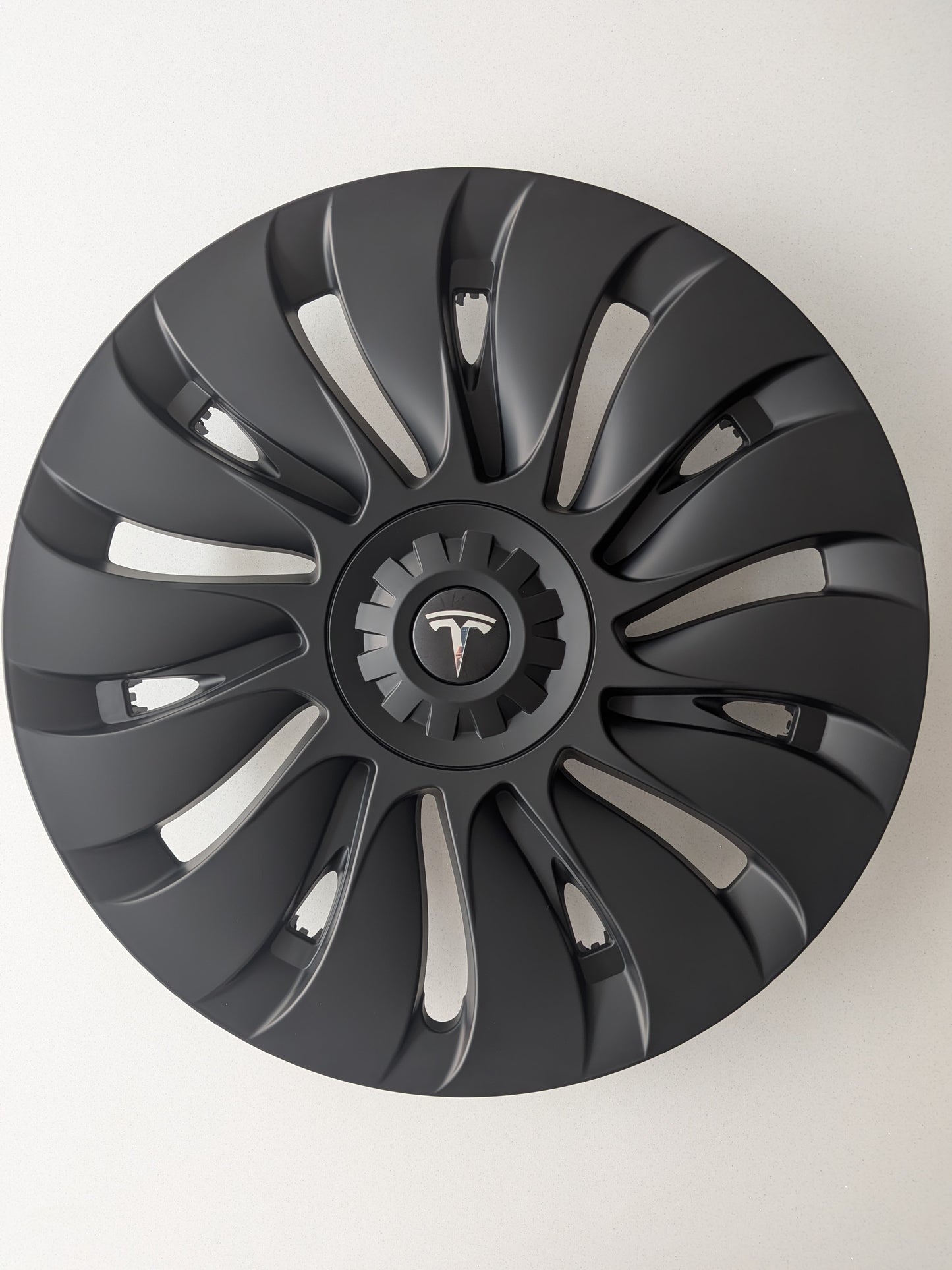 TORNADO 19" Wheel Covers for Tesla Model Y (Matt Black)