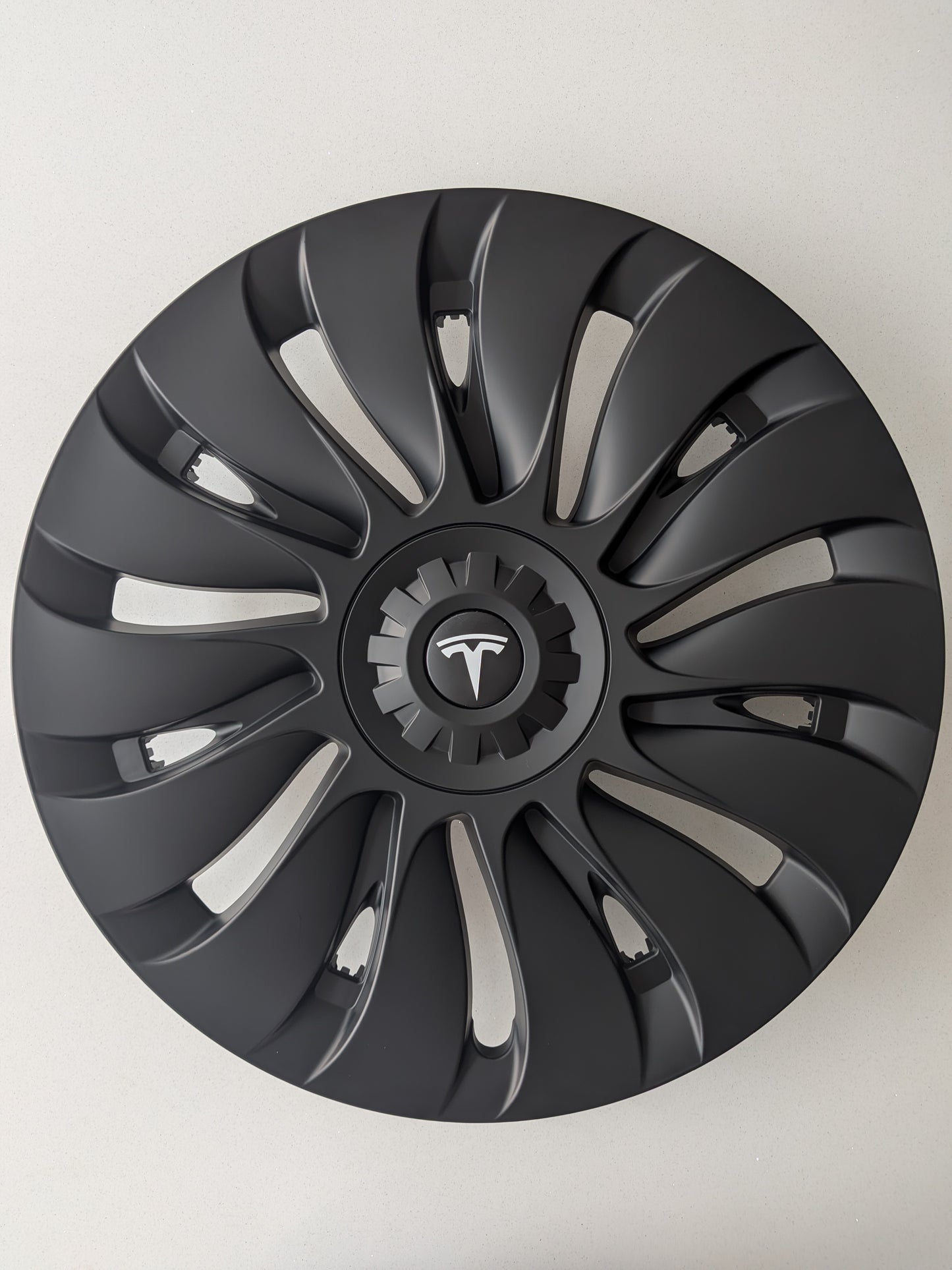 TORNADO 19" Wheel Covers for Tesla Model Y (Matt Black)