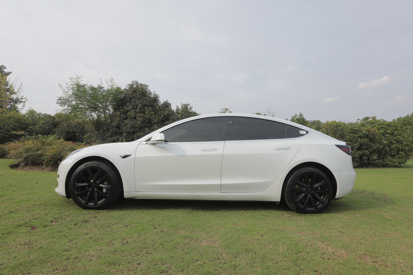 Tesla Model 3 2019 -2023 ARACHNID CLASSIC 4 x 18" Wheel Covers Cover Hub Cap T Logo