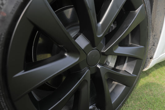 ARACHNID CLASSIC 18" Wheel Covers for Tesla Model 3 2019 - 2023 (Matt Black)