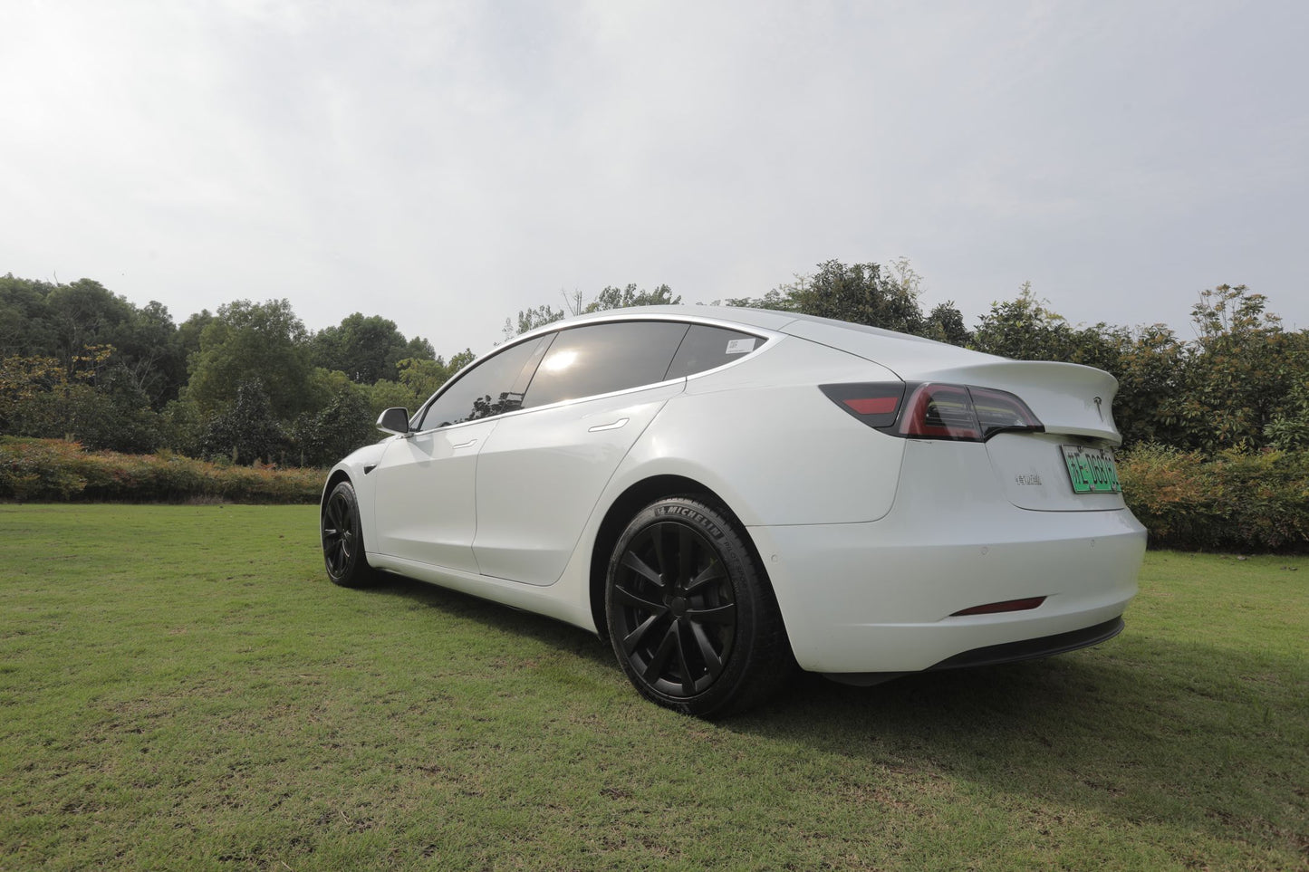 Tesla Model 3 2019 -2023 ARACHNID CLASSIC 4 x 18" Wheel Covers Cover Hub Cap T Logo