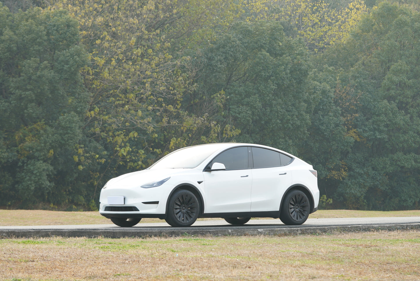 TYPHOON 19" Wheel Covers for Tesla Model Y (Matt Black)