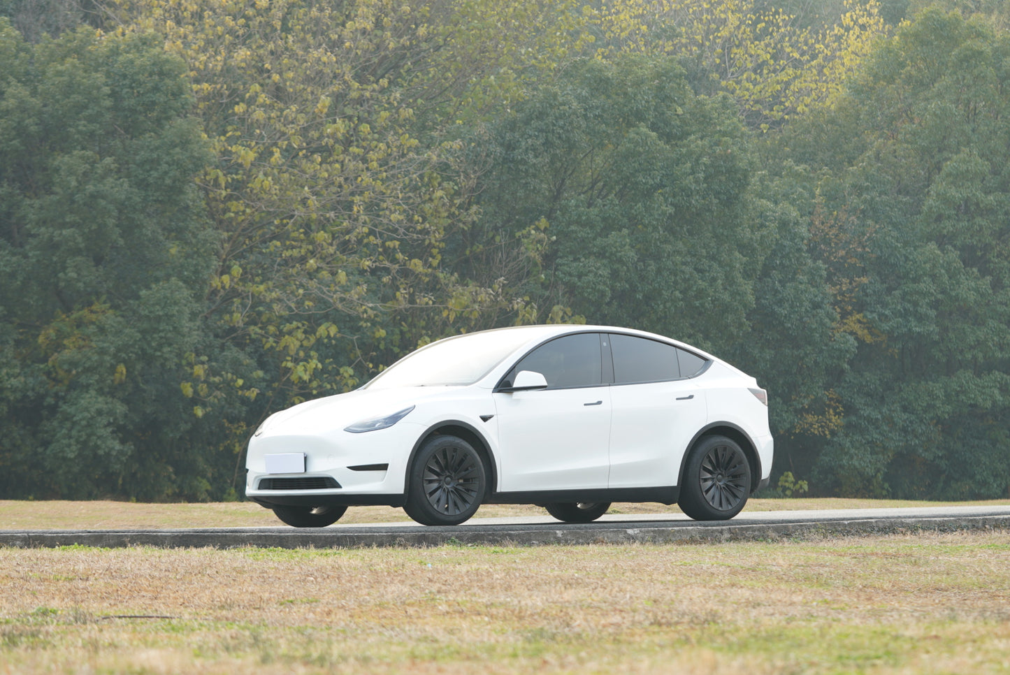 TYPHOON 19" Wheel Covers for Tesla Model Y (Matt Black)