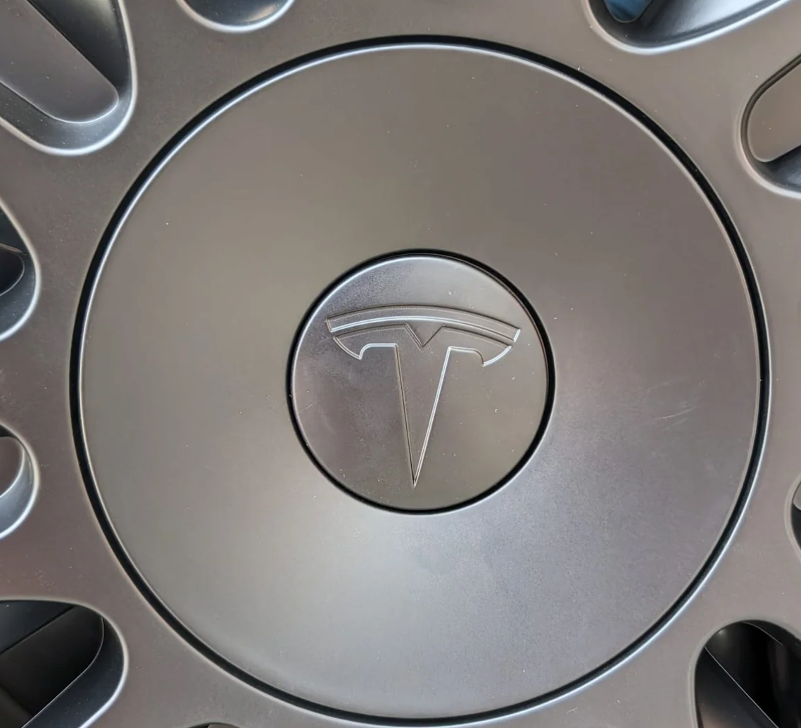 UK Stock, Induction Curved Tesla Model Y 4 x 19 Wheel Covers